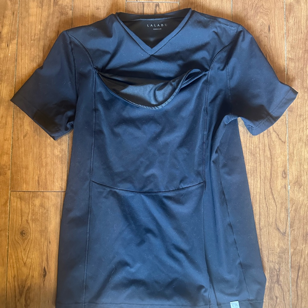 Black Lalabu Dad Shirt